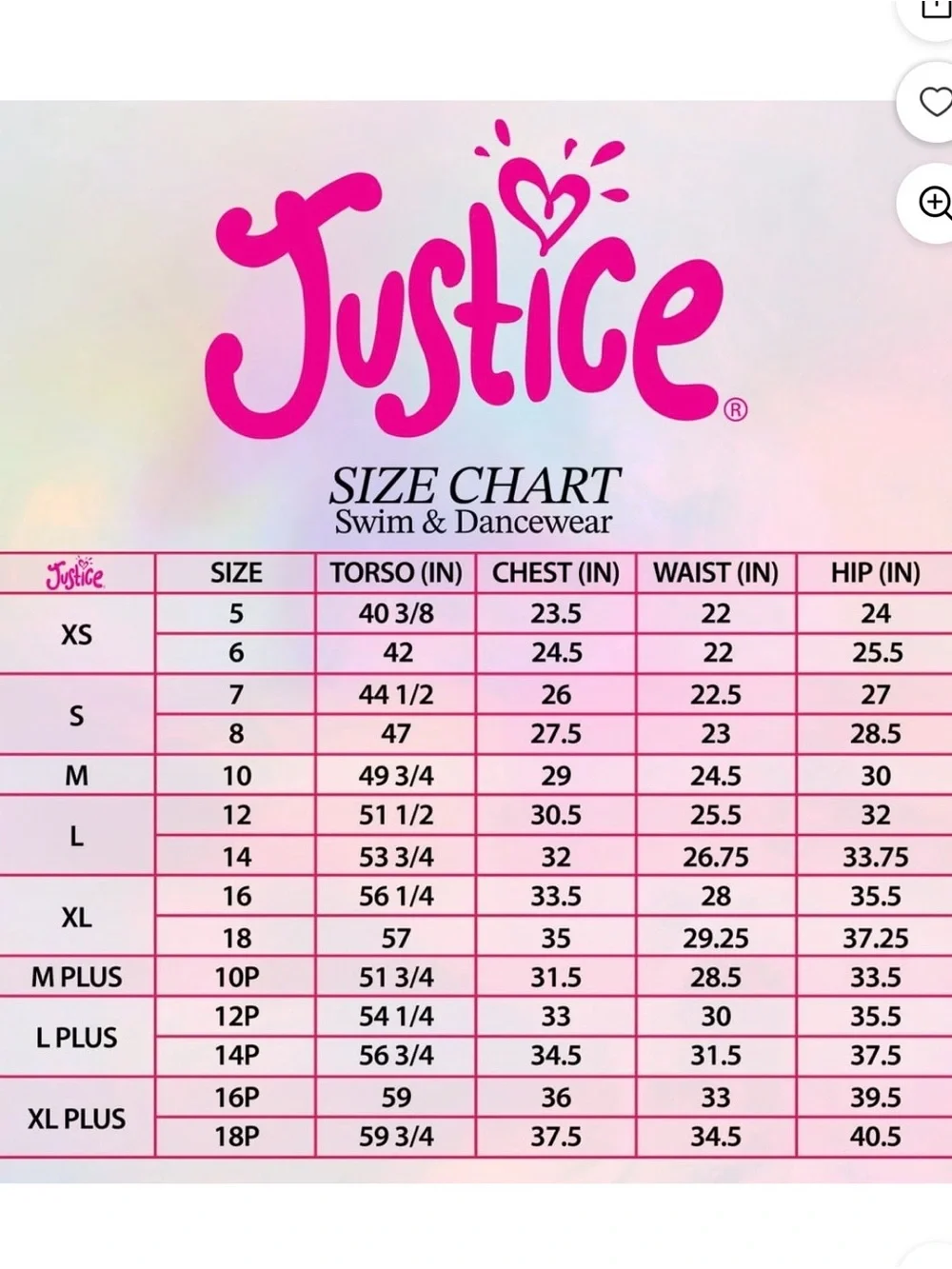 Justice new tags